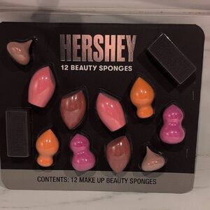 Hershey Beauty Sponge Set - Pink, Orange, Brown